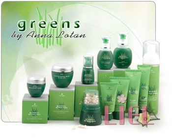 הסדרה הירוקה GREENS להפחתת קמטים